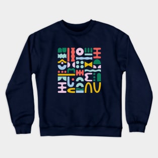 Handmade abstract pattern - 1 Crewneck Sweatshirt